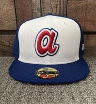 ATLANTA BRAVES NEW ERA 1972 COOPERSTOWN COLLECTION 59FIFTY 5950 FITED HA... - $39.88