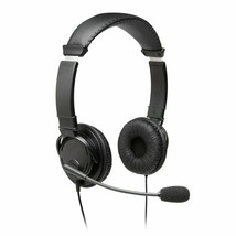 Kensington - K97603WW - USB Hi-Fi Headphones with Microphone - Black - £19.99 GBP