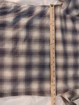 Wrangle Long Sleeves Spread Collar Shirt Gray Plaid - Medium image 11