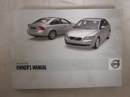 2009 Volvo S40 Owners Manual [Paperback] Volvo - £33.87 GBP