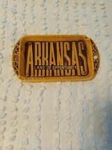Vintage Trinket  PlateArkansas Decorative Ceramic Souvenir Ash tray Trin... - $13.86 CAD