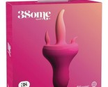 THREESOME HOLY TRINITY RECHARGEABLE 3 WAY PLEASURE TONGUES VIBRATOR - $72.51