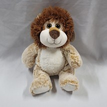 Kellytoy Stuffed Plush 11&quot; Two Tone Jungle Animal Zoo Lion Brown Tan NEW - £38.91 GBP