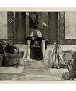 1935 Justinian And His Council Religious Art Antique Print DWN10E - $54.32 CAD