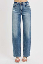 RISEN Full Size Distressed Wide Leg Jeans Plus Size - $57.00+