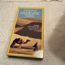 National Geographic Arabia: Sand, Sea &amp; Sky VHS Video Tape OOP - £5.55 GBP