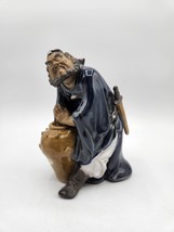 Chinese Mudman Pottery Figurine Large Shiwan - Warrior Chung Kwai arm in pot - £17.09 GBP