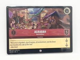 Disney Lorcana Into The Inklands Agrabah 134/204 Cold Foil - £1.48 GBP