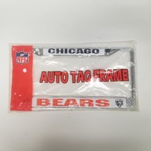 Chicago Bears NFL Auto Tag Frame License Plate Border, New Sealed - $20.74