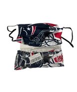 Houston Football Face Mask Reusable Washable Cloth + PM2.5 Filters Set of 2 - $17.29 CAD