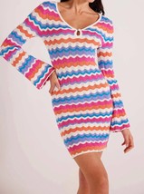 Minkpink wilma pointelle knit dress in Multi Stripe - £62.37 GBP