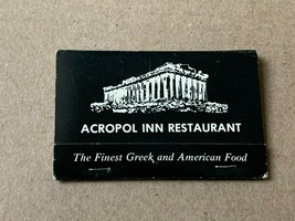 Acropol Inn Restaurant Matchbook -  St. Paul MN - 40 Strike - $3.47