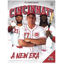 2025 Cincinnati Reds Yearbook Magazine Available Elly De La Cruz, Matt M... - $369.26 MXN