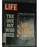 Life Magazine January 21, 1972 The One Boy Who Died in Vietnam - $2.39 CAD