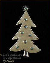 Eisenberg Ice Signed Christmas Tree Pin (#J1004) - £37.92 GBP
