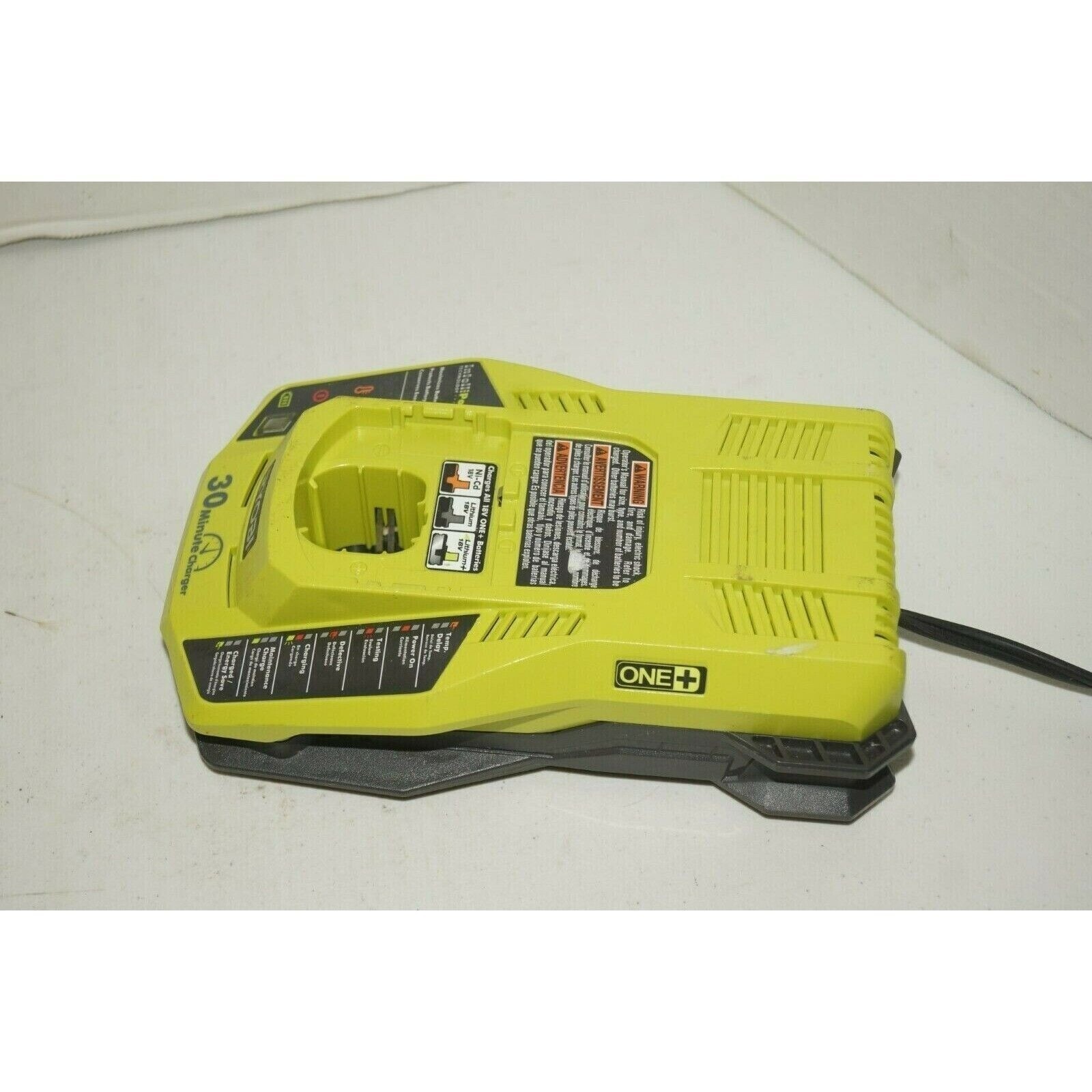 Ryobi P117 18V intelliport Dual Chemistry Battery Charger OEM 30 Min USED Item image 3