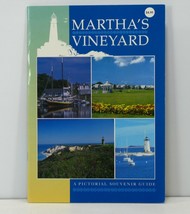 1990s Martha&#39;s Vineyard Color Brochure Pictorial Souvenir Guide - £3.87 GBP