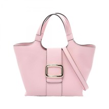 Roger Vivier Viv Shock Mini Leather Handbag Women Pink One Size - $3,022.90