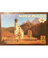 Vintage FX Schmid Super Puzzle 500 Pcs The Church Of St. Johann / Villnö... - $346.91 MXN