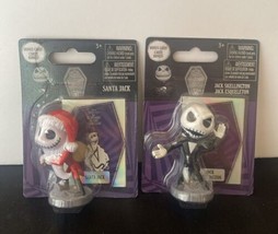 The Nightmare Before Christmas Jack Skellington and Santa Jack  2&quot; Figure - £7.13 GBP