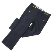 NWT J. Crew Sailor Pant in Navy Blue Two-way Stretch Wool Cropped Flare 2 - £57.54 GBP