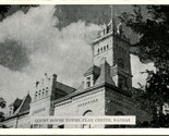 Court House Tower Clay Center Kansas KS UNP Postcard T13 - £3.92 GBP