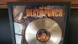 FIVE FINGER DEATH PUNCH - THE WRONG SIDE OF HEAVEN... RIAA GOLD RECORD A... - £549.92 GBP