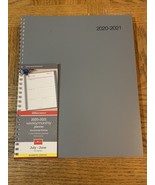 Office Depot 2020-2021 Weekly/Monthly Planner Horizontal Format 8.5x11 - £6.64 GBP