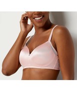 Breezies Smooth Radiance Wirefree T-Shirt Bra Seashell Pink Size 36 DDD ... - $12.85