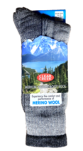 Men&#39;s Merino Wool Medium Paddding Boot Socks single (Size 10-13, Shoe size 6-12) - £10.23 GBP