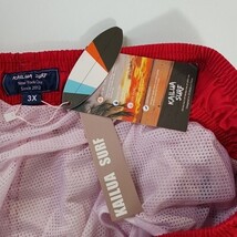 Kailua Surf NYC Men’s Red Swim Trunks Quick Dry Lightweight Shorts Sz 3X (38×9) image 3