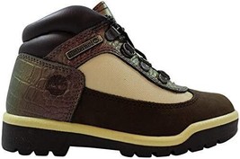 Timberland Big Kids Lace Up Helcor Field Boots,Copper/brown,1 - £88.51 GBP