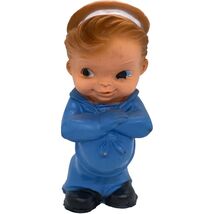 Combex England Squeeze Toy Rubber Girl Sailor Squeak Doll in Blue - $315.39 MXN