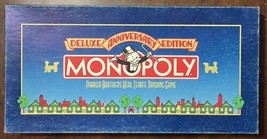 Vintage 1984 Monopoly Deluxe 50th Anniversary Edition Board Game Complete EUC! - £19.41 GBP