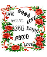 Love Words LL-Digital ClipArt-PNG-Art Clip-Gift Tag-Notebook-Scrapbook - £0.98 GBP