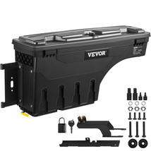 VEVOR Left Truck Bed Storage Box, Lockable Swing Case with Password Padlock - $94.99