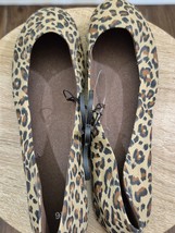 Leopard Print Shoes - Size 9 1/2 - $14.85