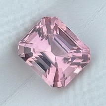 Natural Pink Tourmaline 2.64 Cts Emerald Cut VVS Loose Gemstone For Jewellery - £314.24 GBP