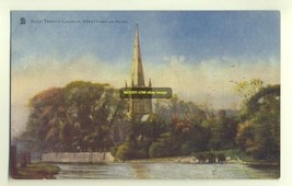 cu0933 - Holy Trinity Church , Stratford-on-Avon , Warwickshire - postcard - $3.81