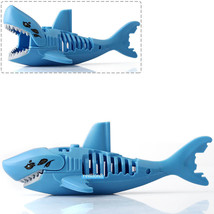 Blue Zombie Shark Pirates of the Caribbean Lego Compatible Minifigure Bricks - £3.59 GBP