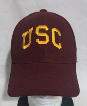 Red &#39;USC Trojans&#39; Adjustable Baseball Cap - Pre-Owned - Good Condition - £7.61 GBP