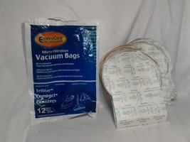 EnviroCare Technologies #738 Vacuum Bags TriStar Compact Canisters 11 Bags - £4.55 GBP
