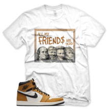 White Dead Presidents T Shirt J1 1 Rookie Of The Year Roty Wheat Golden - £21.25 GBP