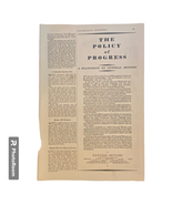 General Motors Policy of Progress Print Advertisement March 1928 Frame R... - £6.71 GBP