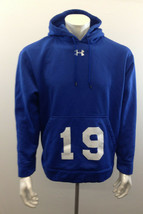 Under Armour Men&#39;s Personalized Marcus #19  Large Blue Long Sleeve Hoodie   - £10.95 GBP