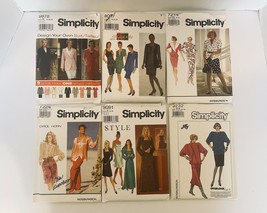 6 Simplicity Misses Dress Skirt Pants Suit Sewing Patterns Various Sizes 6 - 18 - £14.56 GBP