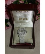 Oniss Paris Oversized HI TECH white Ceramic white dial swiss Watch NEW - $304.49 CAD