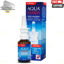 1 X Aqua Maris Forte 100% Naturale Nasali Spray Acqua di Mare 30ml per Influenza - £20.71 GBP