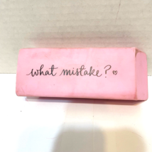 What Mistake Giant Pink Eraser Novelty Gag Gift 5.25 x 2 x 1 inches - £6.88 GBP