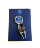 EVERTON FC DIVOT TOOL AND MAGNETIC GOLF BALL MARKER. - $670.97 MXN